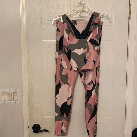Ellie Pants - Pink Camouflage Women's workout from Ellie